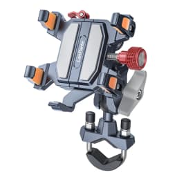 Metal Alloy Shockproof Motorcycle Phone Holder Vibration Dampener 360 Rotation Motorbike Bicycle Bike Scooter Phone Stand Mount