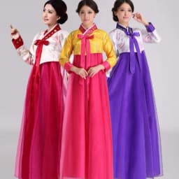 Traditional Hanbok for Women Korean Costume Minority Palace Performance Court Clothes Flower New Year Wedding Party Dance Dress