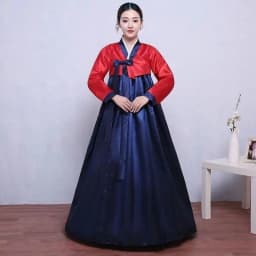 Traditional Hanbok for Women Korean Costume Minority Palace Performance Court Clothes Flower New Year Wedding Party Dance Dress