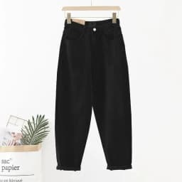 Korean Fashion High Waist Jeans Women Clothing Stretch Streetwear Harem Pants Vintage Loose Baggy Denim Jeans C472