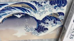 The Great Wave off Kanagawa 1000 Piece Puzzle for Adults 29.53 x 19.7 Inch Large Finished Size Famous Japanese Art Poster Puzzle