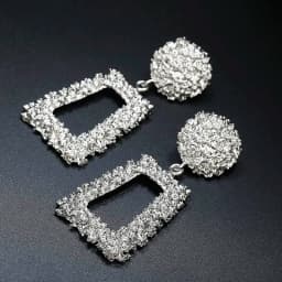 Exquisite Vintage Clips Earrings for Women Gold Silver Color Geometric Statement Clip on Earrings No Pierced Charm Earrings