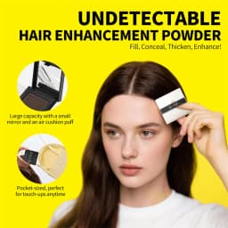 Sevich 5 Colors Concealer Hair Powder Waterproof Black Hairline Shadow Powder Edge Control Hair Concealer Hairline Powder 12g
