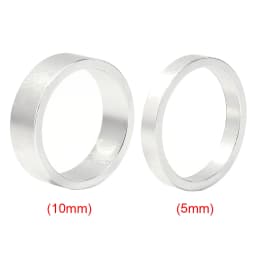 MTB Road Bike Bicycle Headset Stem Aluminum Alloy Washer Spacer Ring Gasket Easily Installation Personal Bicycle Parts