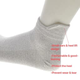 MAXSHARER Grounding Cotton Socks Conductive Silver Fiber Earthing Socks Anti-Bacterial & Moisture Wicking EMF Protection Socks