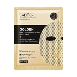 20pcs SADOER 24K Gold Moisturizing Facial Masks skincare Firming Nourishing Smooth Skin Rejuvenation Face Mask Sheets Mask