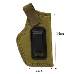 Tactical Nylon Holster Concealed Carry Holster Belt Clip Airsoft Gun Holster For G 17 19 P226 92 1911