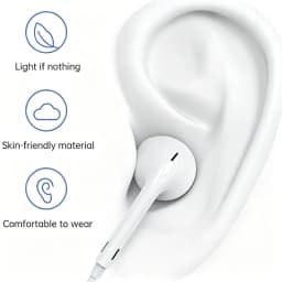 XK-High Definition Wired Earphone Type C In-Ear Control Portable Sport WiredHeadset With Mic Wired Headphones For Mobile Phones