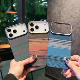 Case For iPhone 18 17 16 Pro Max iPhone Air Luxury Carbon Fiber Texture Hard PC Anti-drop Protection Cover For iPhone 18 Pro Max