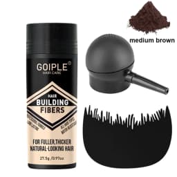 GOIPLE Professional Hair Building Fibers Powder Waterproof Long Lasting Unisex Natural Thickening Hair Anti-loss Fiber Products