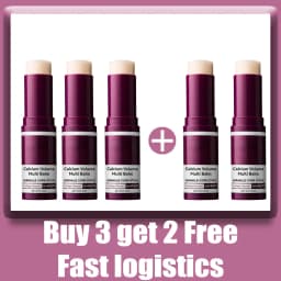 Calcium Volume Multi Balm Korean Skincare Stick,Face & Eye Cream,Collagen Deep Moisturizing Anti-Wrinkle,Suitable for Pre Makeup