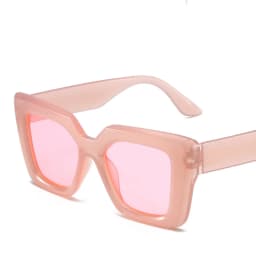 New Vintage Sunglasses Women Men Square Big Frame Sun Glasses Female Brand Designer Retro Shades Fashion Cat Eye Sunglasses