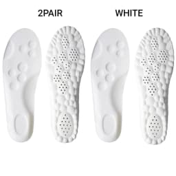 4PCS Unisex PU Orthopedic Insoles Super Soft For Shoes 신발깔창 Antibacterial Deodorization Sweat Absorption Insert Running ShoesPad