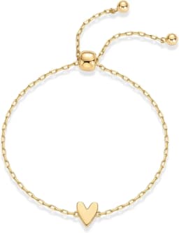2/3pcs 14K Gold Plated Stainless Steel Matching Heart Solitaire Bracelet Set for Women Mother Daughter Friendship jewelry gifts