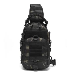 Multi functional outdoor chest bag, sports cycling, hiking, portable and wear-resistant crossbody bag