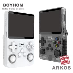 128G Open Source Video Game Console Linux System 3.5 Inch IPS Screen Orange Portable Pocket Video Player 64G 256G best Game