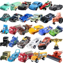 Cars Toys Lightning McQueen Jackson Storm The King Mater Racing Car 1 Diecast Metal Alloy Model Peripheral Cars Birthday Gifts