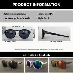 Vintage Pilot Small Frame Round Sunglasses Women Men Luxury Brand Mirror Colors Sun Glasses Trend Outdoors Shades Eyewear UV400