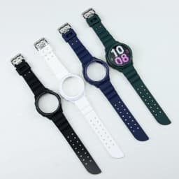 Case+Strap for Samsung Galaxy Watch 6 Classic 43mm 47mm Silicone Band Protective Case Cover for Watch 6 Classic Modification kit