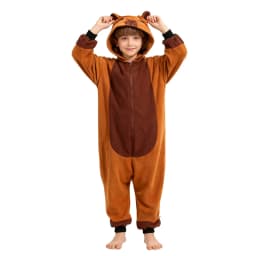Girls Black Cat Leopard Cat Cosplay Costume Child Anime Pajamas Animal Onesies Kigurumi Christmas Halloween Jumpsuit Party Gift