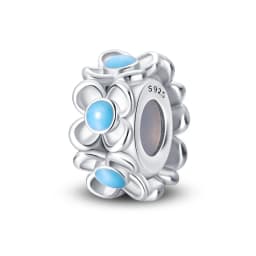 100% 925 Sterling Silver Rainbow Zircon Colorful Butterfly Dragon Shaped Silicone Stopper Charms Beads Fit DIY Bracelets Jewelry