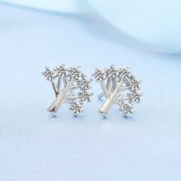 High-quality 925 Sterling Silver Crystal Fashion Circle Hoop Earrings for Woman Wedding Party Gift Street Versatile Jewelry