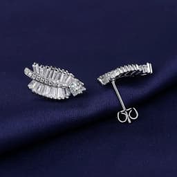 High-quality 925 Sterling Silver Crystal Fashion Circle Hoop Earrings for Woman Wedding Party Gift Street Versatile Jewelry