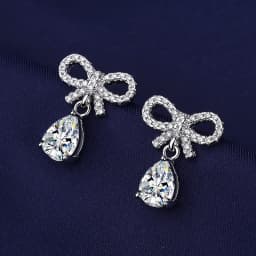 High-quality 925 Sterling Silver Crystal Fashion Circle Hoop Earrings for Woman Wedding Party Gift Street Versatile Jewelry