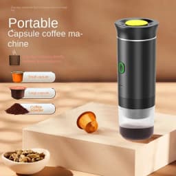 Wireless Electric Portable Espresso Coffee Machine for Home Camping Cafetera 3-in-1Capsule Powder Travel Coffee Maker Cafeteira