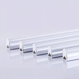 220V 110V LED Tube Lamp T5 6W 10W / T8 8W 12W Led Bulb PVC Plastic Fluorescent Integrated Lighting For Home Kitchen Wardrobe
