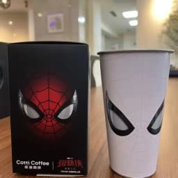 Presale Spider Man Collaboration A New Day Movie Themed Water Cup Limited Cold Change Cup Travel Mug Periphery Collection Gift