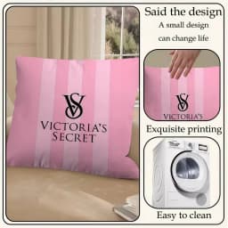 Pink Cushion Cover Decorative Pillow Sofa Home Decor Case Pillow Cases Fashion S-victorias S-secretS