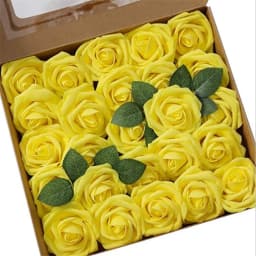 10~100pcs Rose Artificial Flowers Foam Fake Roses Wedding Bouquets Centerpieces Mothers Day Valentines Gifts Party Decoration