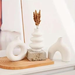 Bohemian Ceramic Vase Set, Decorative Vase Ornaments, Wedding Living Room, Bedroom, Coffee Shop, Dining Table Decoration Gifts