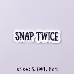 Bad Bunny Patches For Clothing Singer Embroidery Patch Iron On Patches For Clothes Hip Hop Punk Sewing/Fusible Patch Stickers