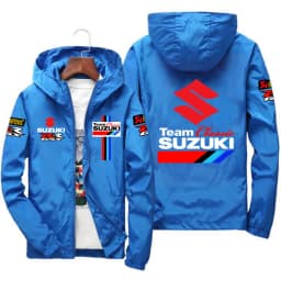 New Suzuki Racing Spring and Autumn Jacket Men's Windproof Windbreaker Casual Fashion Sportswear Outdoor Fashion Couple Jacket