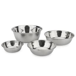 Metal Dog Cat Stainless Steel Pet Bowl Food Drinking Bowl For Small Medium Big Dogs