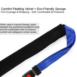 Professional Mulligen Joint Mobilization Belt - Dynamic Release Strap for Manual Therapy & Orthopedic Rehabilitation Assistance