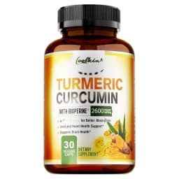 Turmeric Curcumin Capsules - with Black Pepper - Helps Joint,Antioxidant & Immune System, Anti-Inflammatory