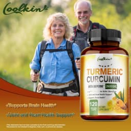 Turmeric Curcumin Capsules - with Black Pepper - Helps Joint,Antioxidant & Immune System, Anti-Inflammatory