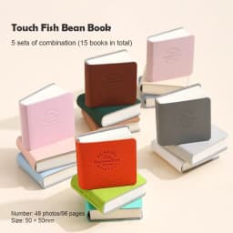15Pcs 50x50mm Pocket Drawing Book Blank Water Color Thick Paper Mini Sketchbook 200g 48sheets Marker Painting Paper Art Supplies