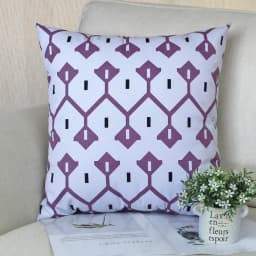 Geometric Figure Waterproof Cushion Cover Modern Abstract Print Home Decor Square Pillowcase