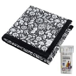 150x125cm DIY Painting Blankets Washable Velvet 24 Coloring Blanket With Markers For Holiday Arts Activities Creative Handcraft