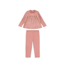 AP AW26 Friday Night Collection Boy Girl Velour With Jersey Fabric Family Matching Clothing Maxi Dress Set Clothes