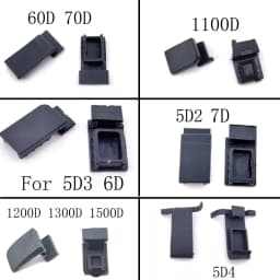 Battery Door Rubber Cover For Canon 60D 70D 1100D 5D2 7D 1200D 1300D 1500D 5D4 5D3 6D Digital Camera Repair Part