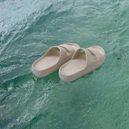 Crestar Orthopedic Slide Sandals for Women Soft Recovery Slip on Sandals Lightweight Summer Cloud Slippers with Arch Support