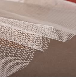 YINGWANG White Stiff 180cm Wide Polyester Tull Mesh Fabric Hard DIY Gauze Net Fabric By The Meter For Wedding Dress Clothing