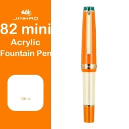 Jinhao 82 Mini Fountain Pen 0.38/0.5/0.7mm Extra Fine Nib Short Luxury Elegant Pens Writing Office School Supplies Stationery