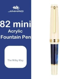 Jinhao 82 Mini Fountain Pen 0.38/0.5/0.7mm Extra Fine Nib Short Luxury Elegant Pens Writing Office School Supplies Stationery