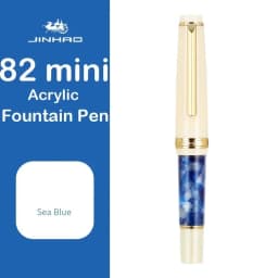 Jinhao 82 Mini Fountain Pen 0.38/0.5/0.7mm Extra Fine Nib Short Luxury Elegant Pens Writing Office School Supplies Stationery